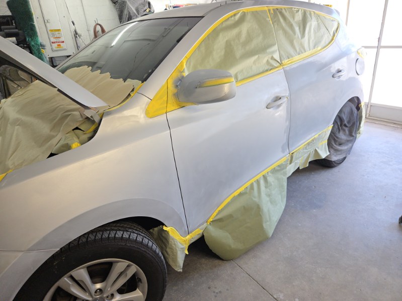 Rear-end Collision Bumper Restoration
